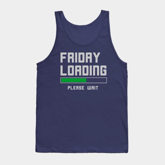 Funny TGIF Fridays T-Shirt Tank Top by happinessinatee